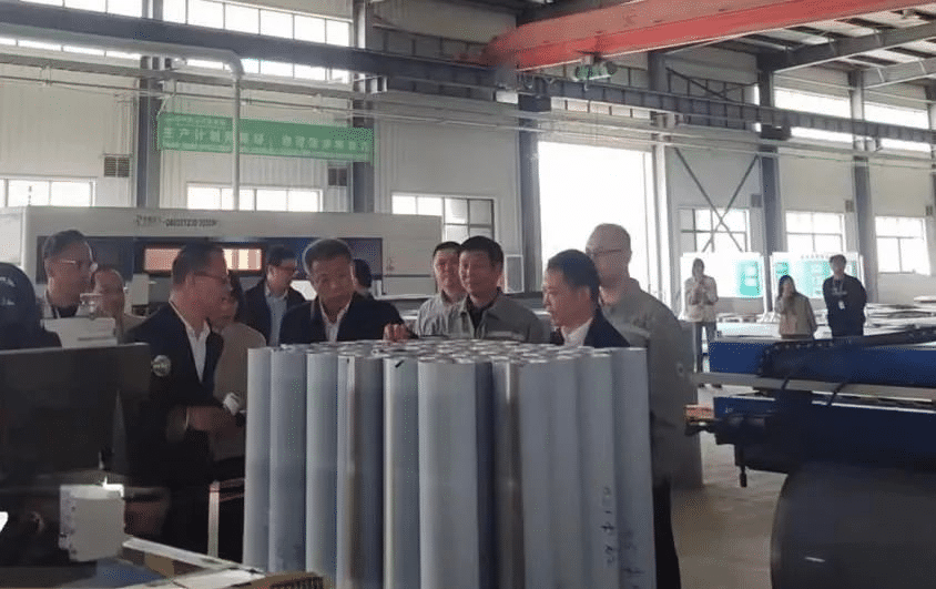 马鞍山市委市政府、和县县委县政府领导一行莅临格林斯达集团（安徽）研发生产产业园调研指导