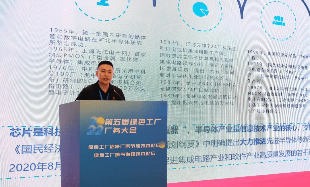 第五届绿色工厂厂务大会圆满落幕，格林斯达环保助力中国芯！
