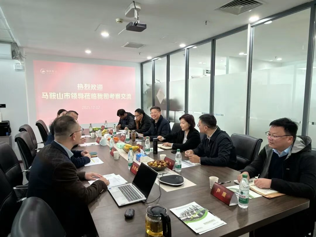 政企同心谋发展！马鞍山市领导莅临格林斯达科技集团总部考察交流