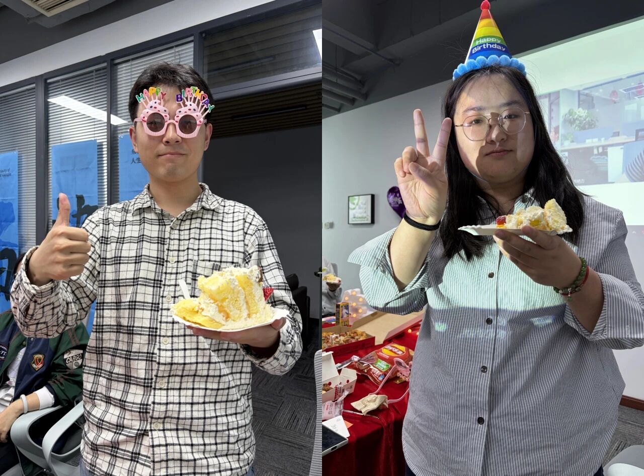 匠心同行 · 温暖相伴 | 格林斯达科技2026年第一季度员工集体生日会温情落幕