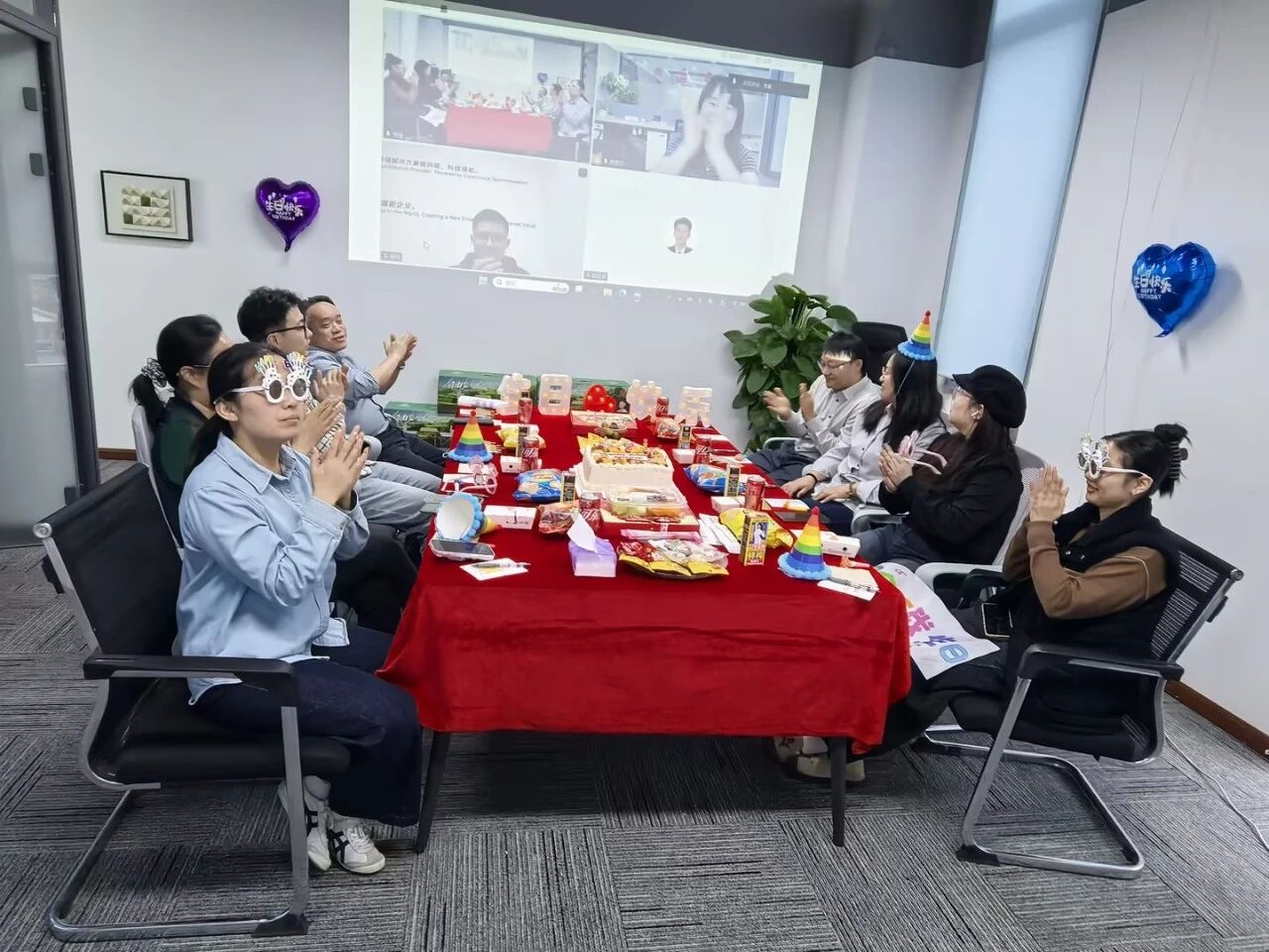 匠心同行 · 温暖相伴 | 格林斯达科技2026年第一季度员工集体生日会温情落幕